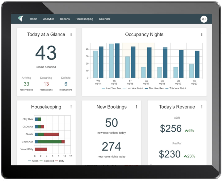screenshot of Lodgical Solution